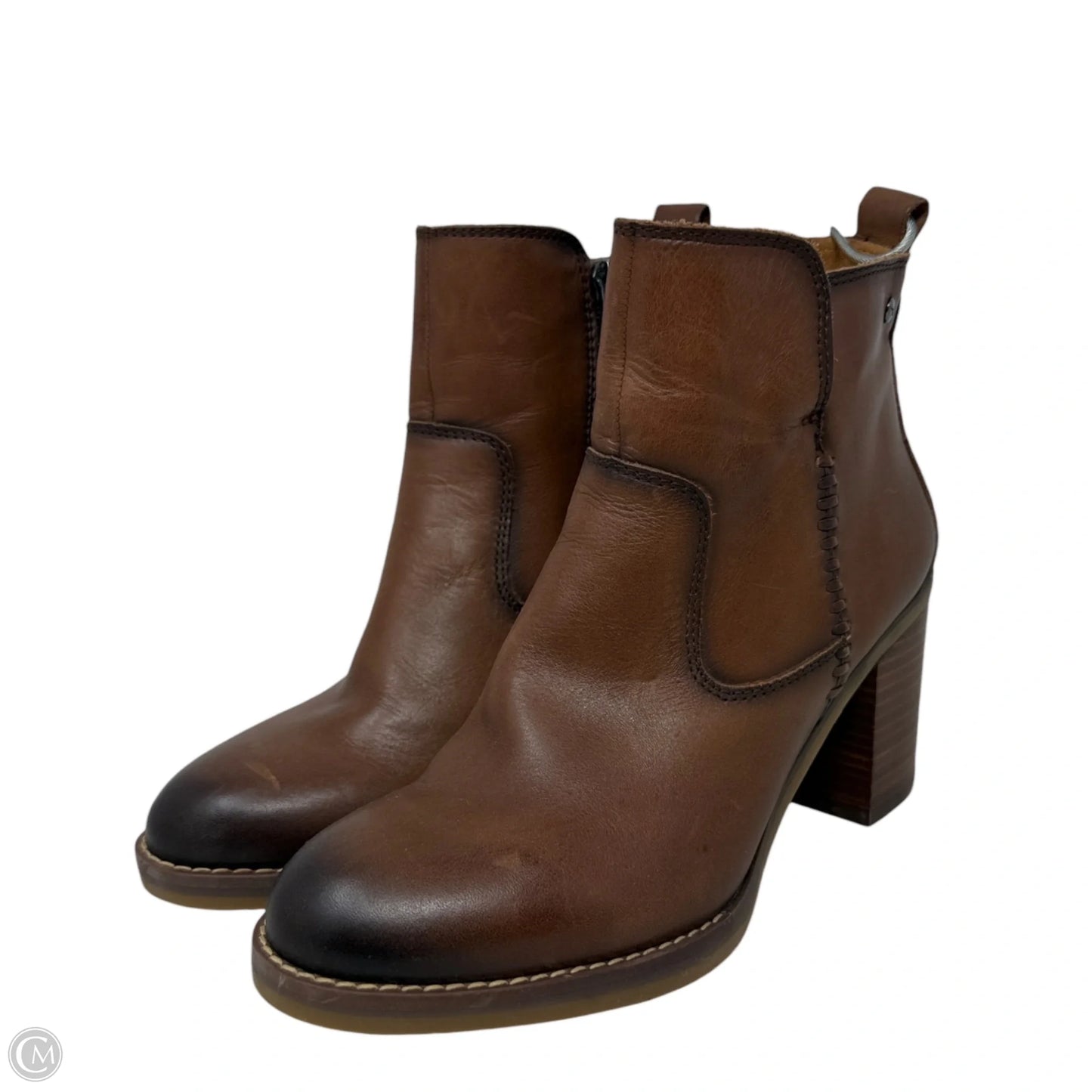 Pompeya Ankle Booties By Pikolinos In Brown, Size: 8.5