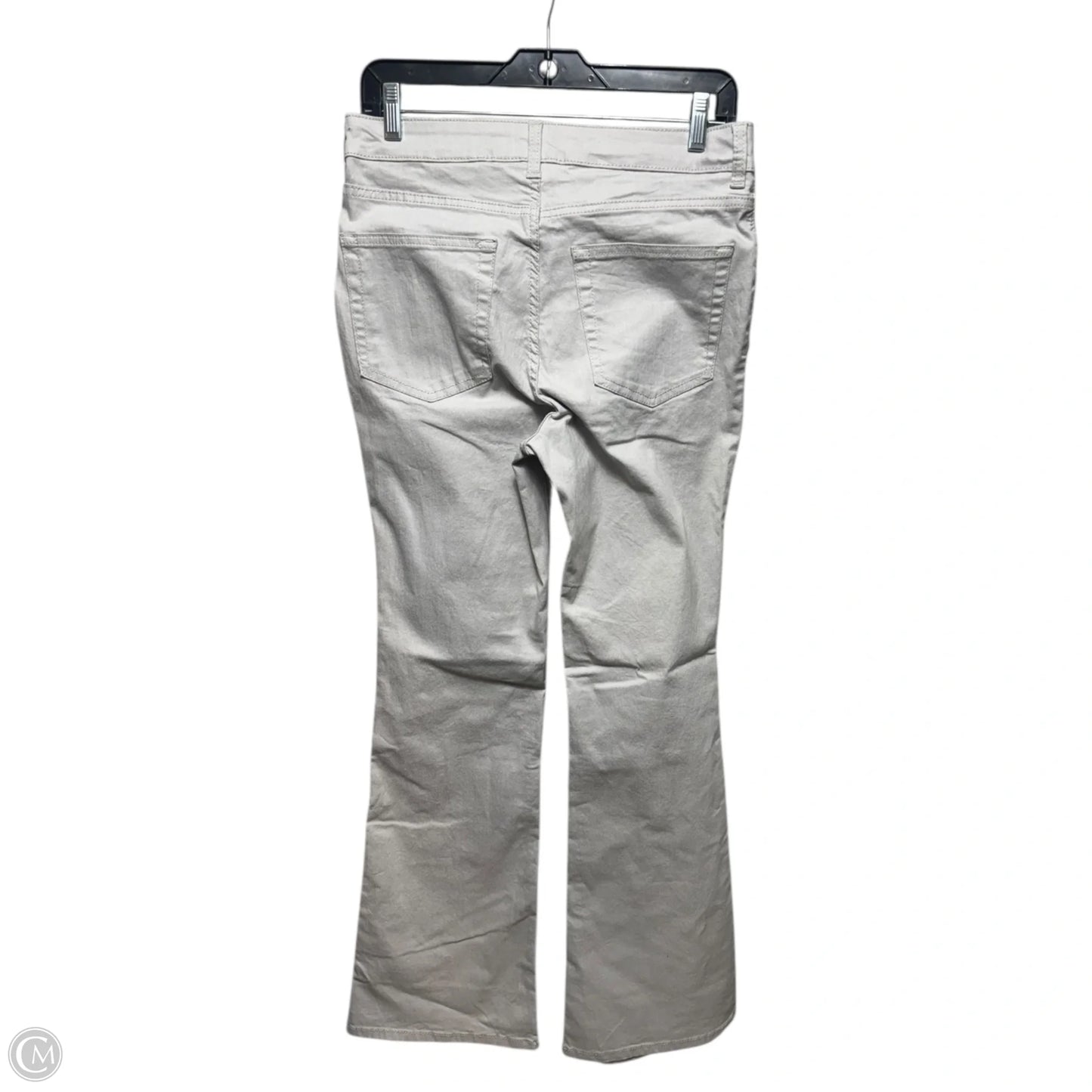 Jeans Flared By Divided In Silver, Size: 8