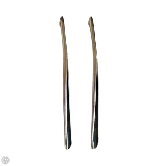 Vintage Sterling Silver 925  Oxidized Long Threader Earrings W0709 By Silpada