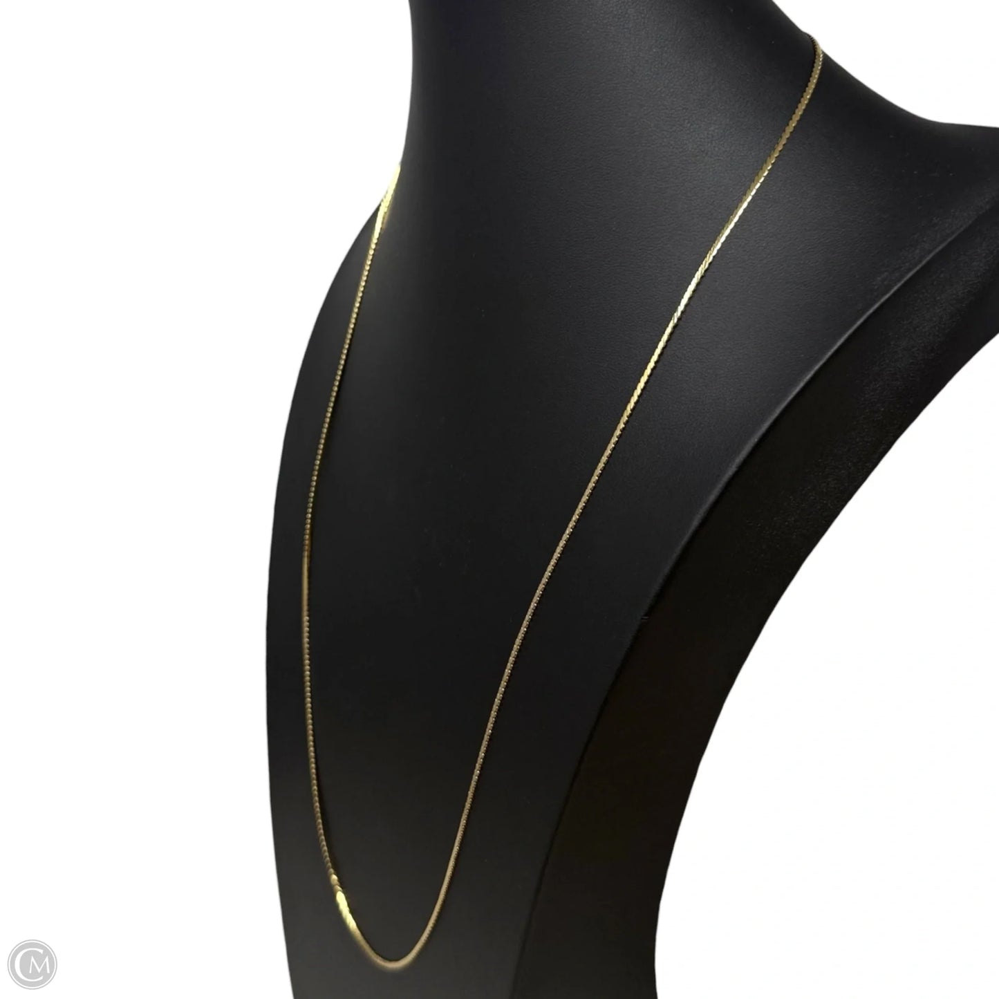 Gold Tone Chain Necklace By Monet