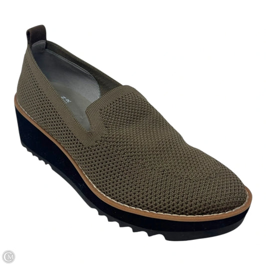 Lindy Wedge Pumps By Eileen Fisher In Green, Size: 6.5