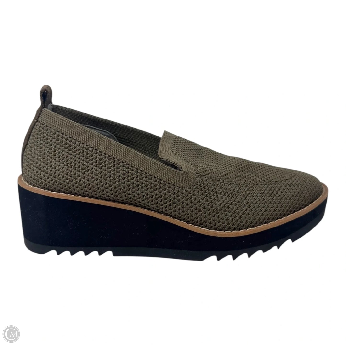 Lindy Wedge Pumps By Eileen Fisher In Green, Size: 6.5
