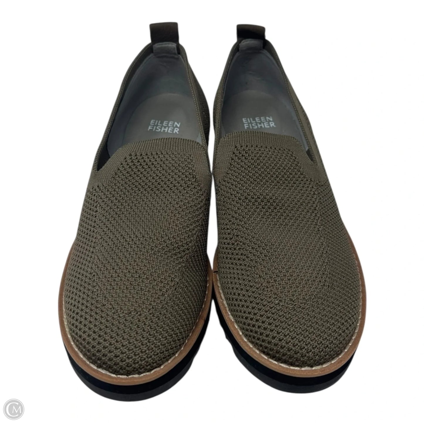 Lindy Wedge Pumps By Eileen Fisher In Green, Size: 6.5