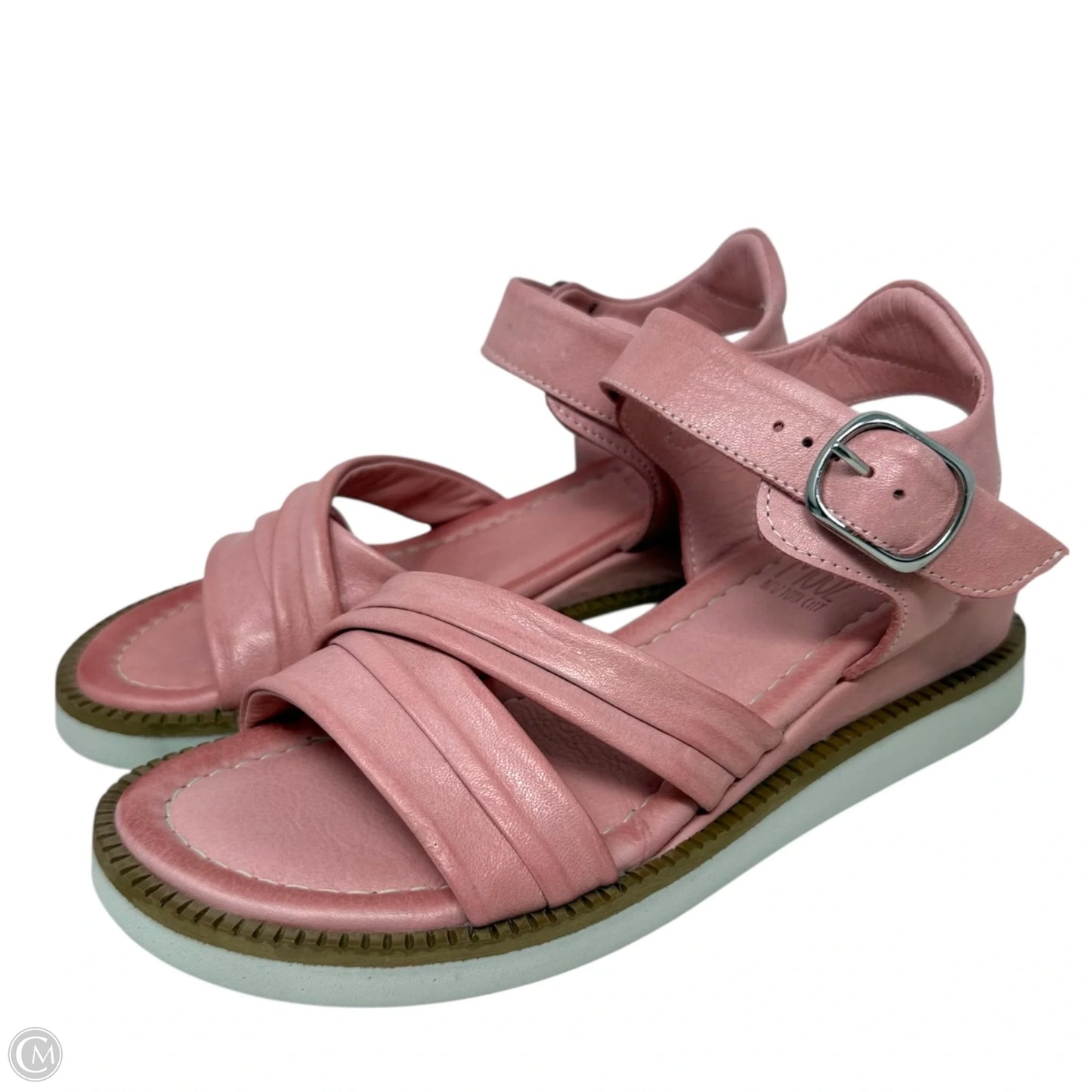 Haley Wedge Sandals By Miz Mooz In Pink, Size: 7