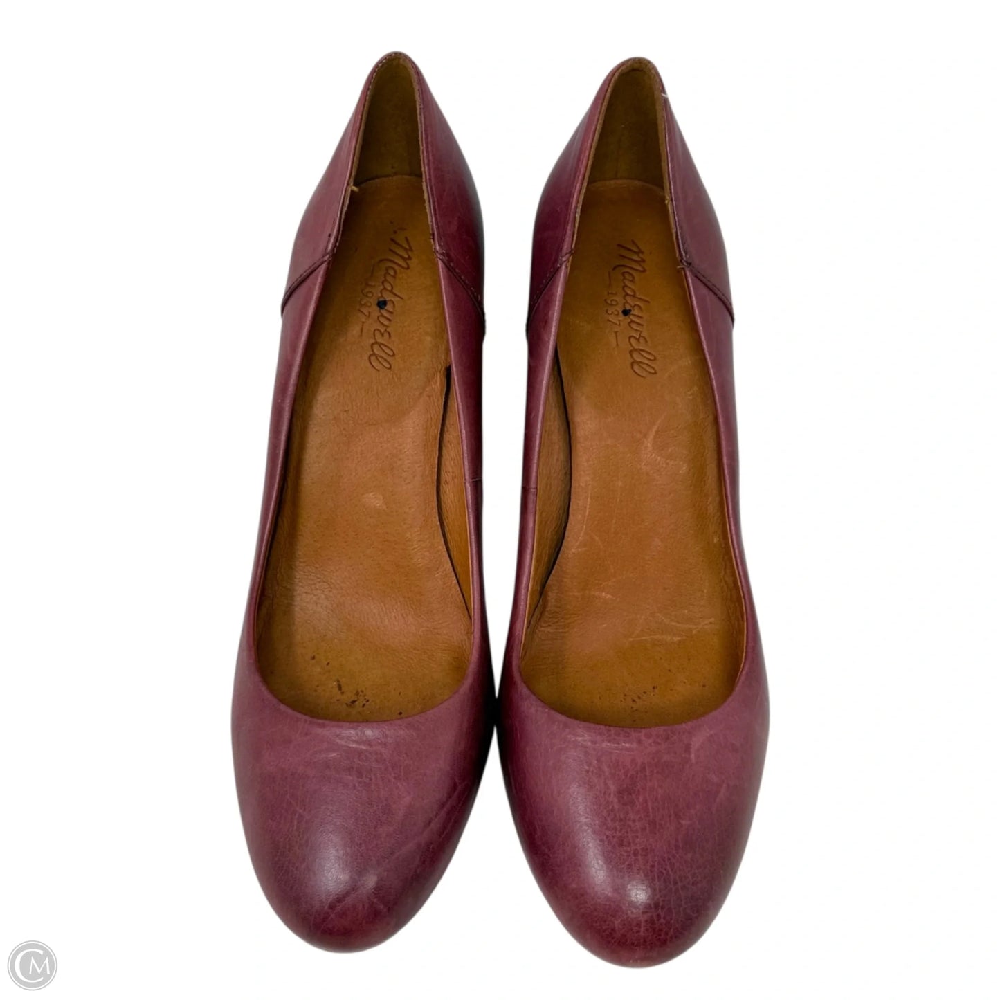 The Frankie Pump By Madewell In Maroon, Size: 10