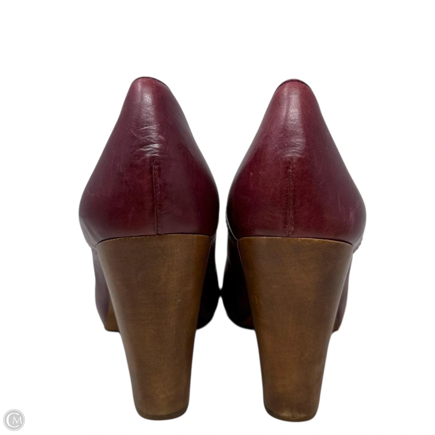 The Frankie Pump By Madewell In Maroon, Size: 10