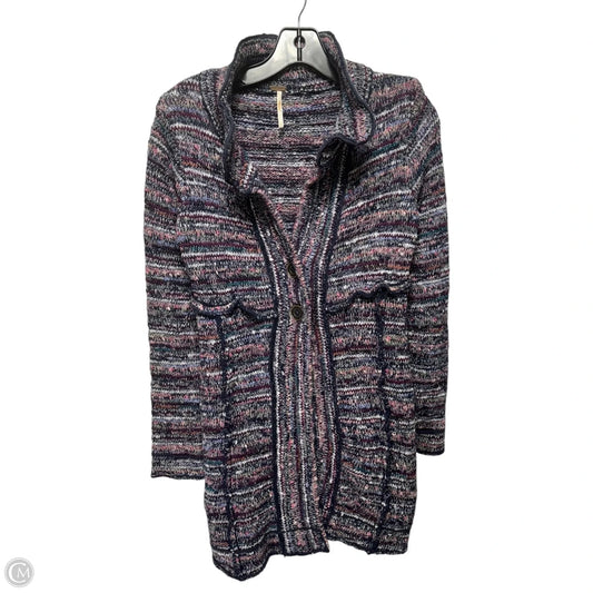 Sweater Cardigan By Free People In Multi-colored, Size: S