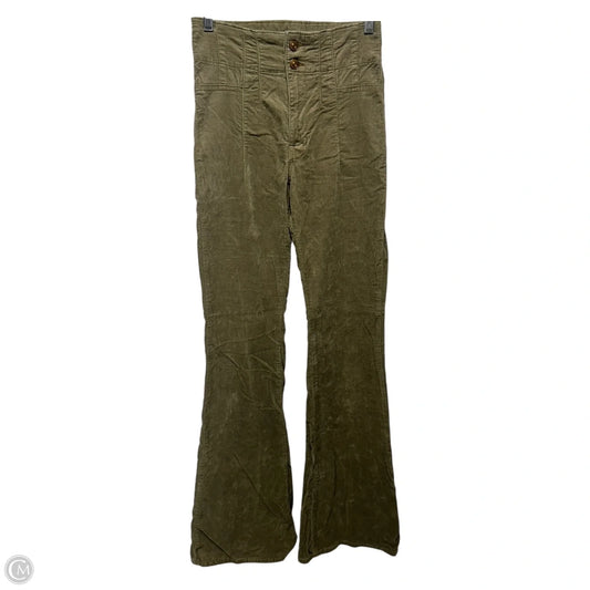 Pants Corduroy By Free People In Green, Size: 0