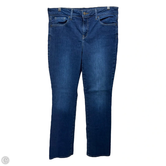 Marilyn Straight Jeans By Not Your Daughters Jeans In Blue Denim, Size: 10
