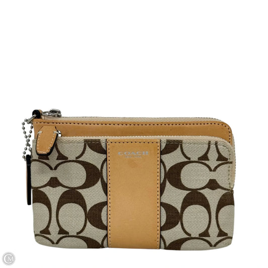 Wristlet Designer By Coach, Size: Small