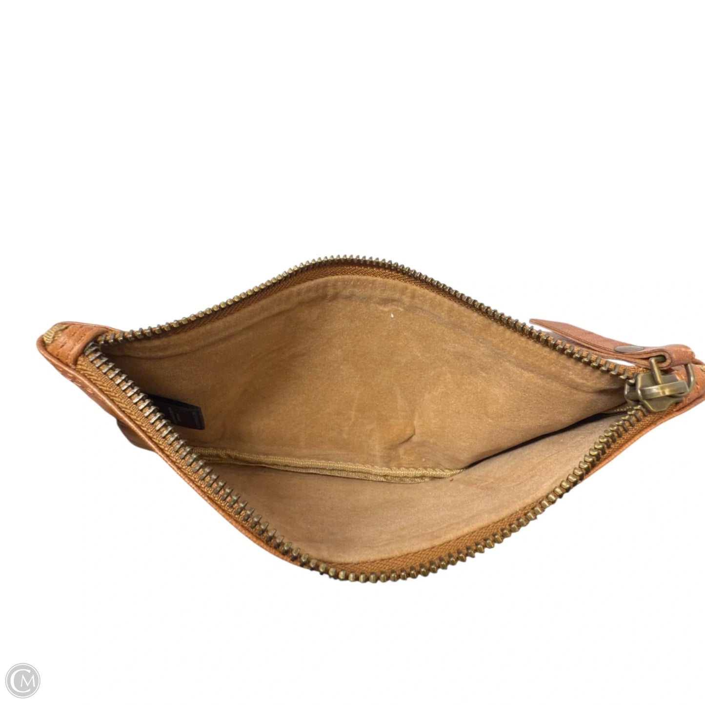 Vintage Leather Pencil Case By Berlinger Bags, Size: Large