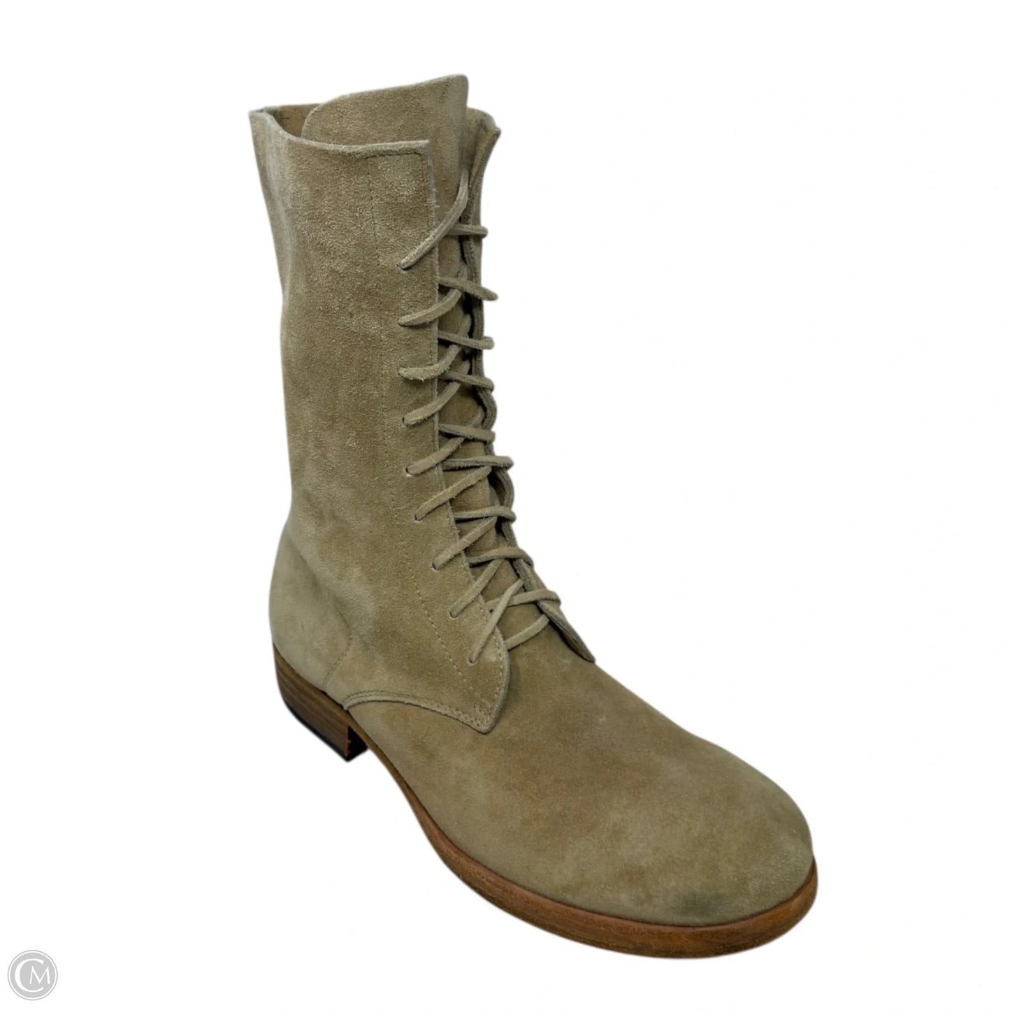 Rainfall Lace-Up Boot By Peter Nappi X Free People In Tan, Size: 7.5