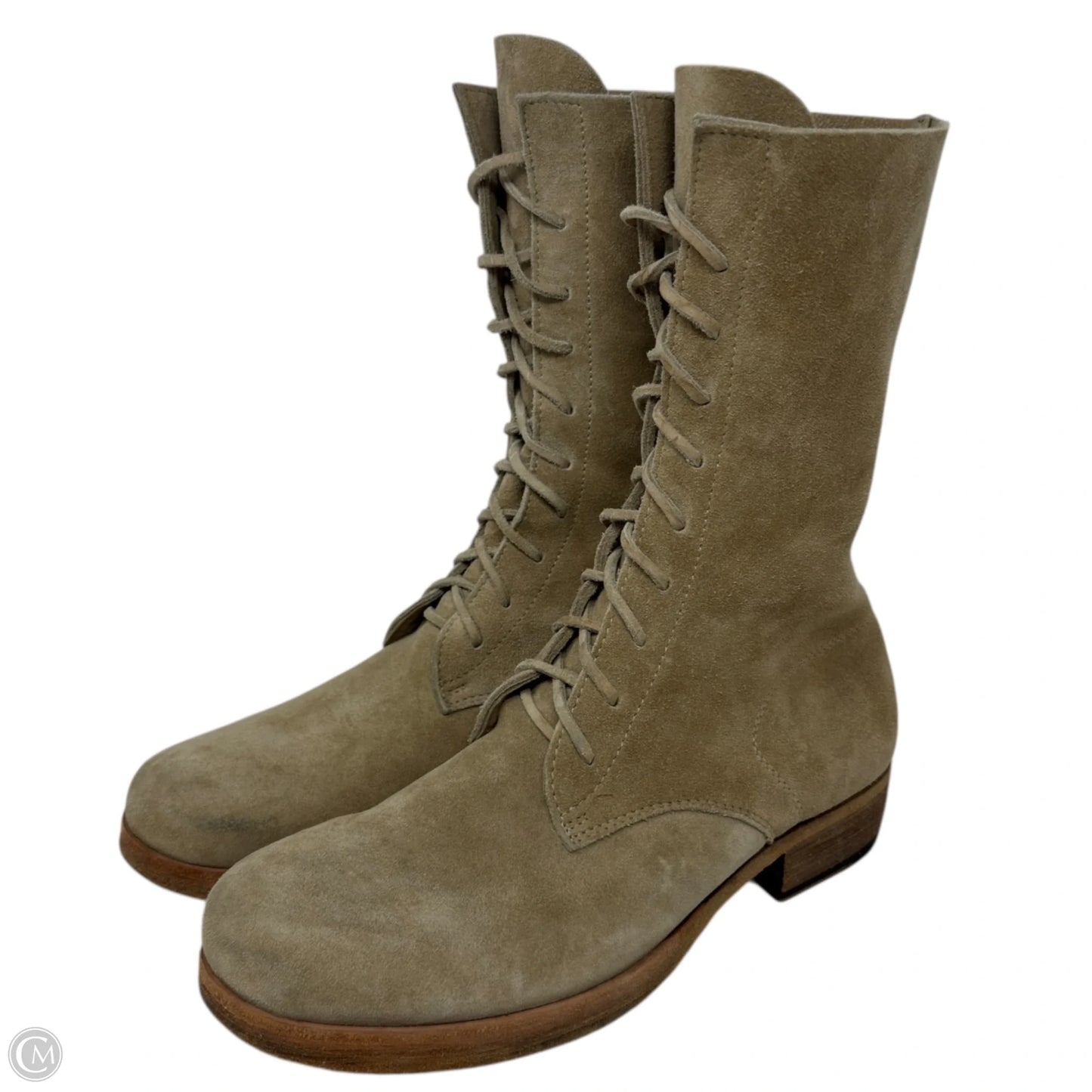 Rainfall Lace-Up Boot By Peter Nappi X Free People In Tan, Size: 7.5