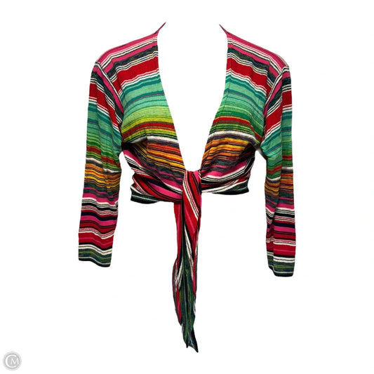 Sweater By Kenzo In Striped Pattern, Size: L