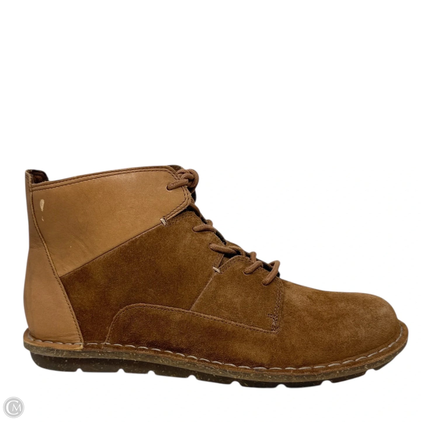 Shoes Flats By Clarks In Tan, Size: 9