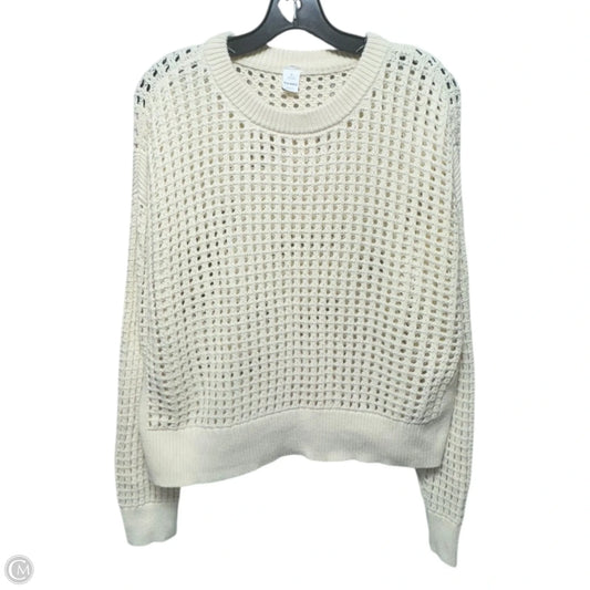 Sweater By Old Navy In Cream, Size: M