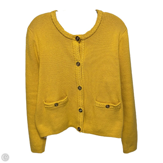 Sweater By J. Crew In Yellow, Size: L