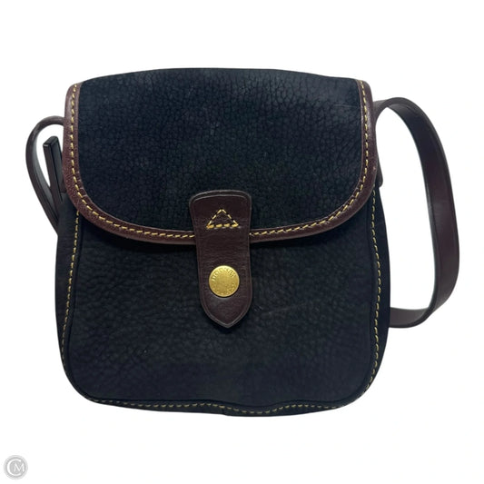 Pebbled Suede Crossbody Designer By Dooney And Bourke, Size: Small