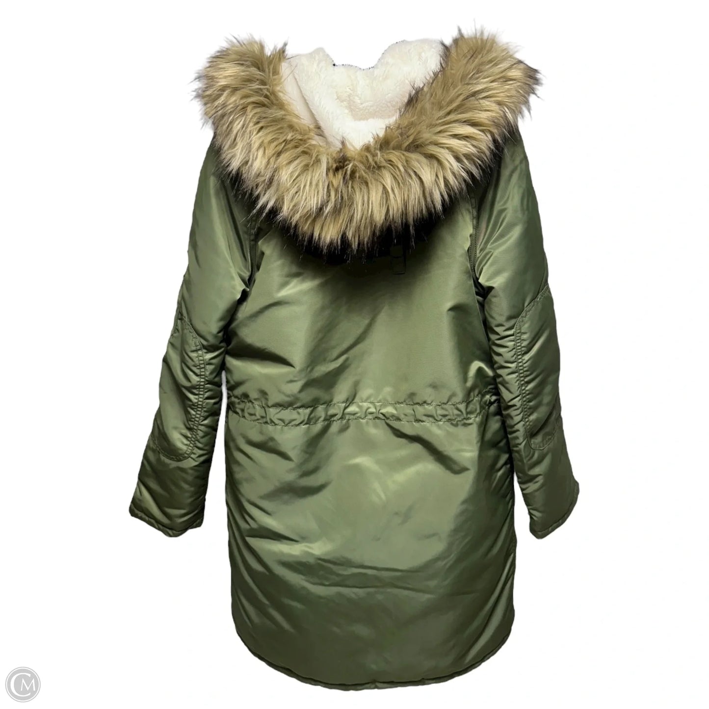 Coat Parka By American Eagle In Green, Size: S