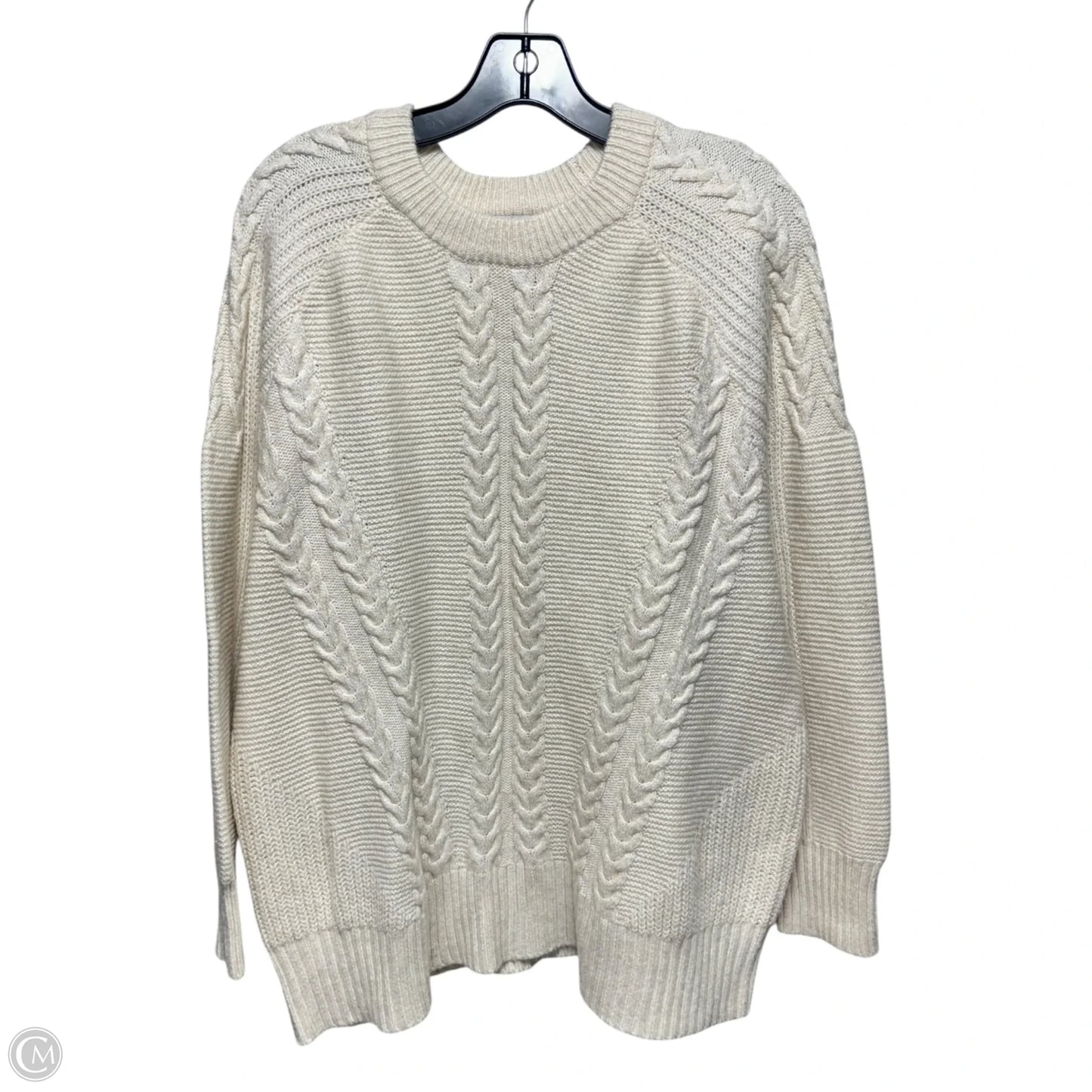 Sweater By Wonderly In Cream, Size: L
