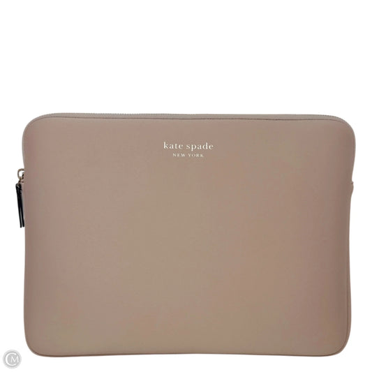 Slim Sleeve  for MacBook 13 inch Laptop Designer By Kate Spade In Pale Vellum, Size: Large