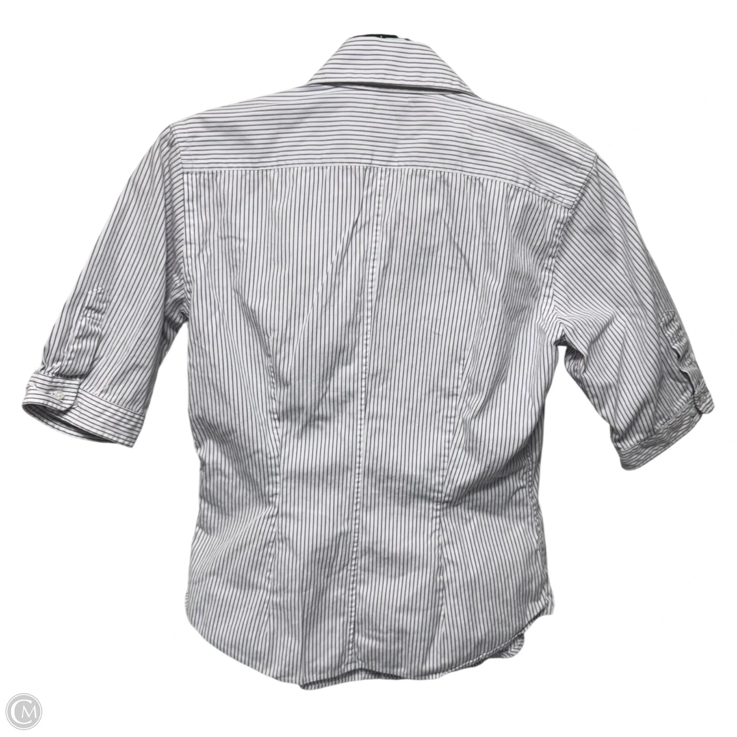 Top Short Sleeve By Ralph Lauren In Striped Pattern, Size: 4