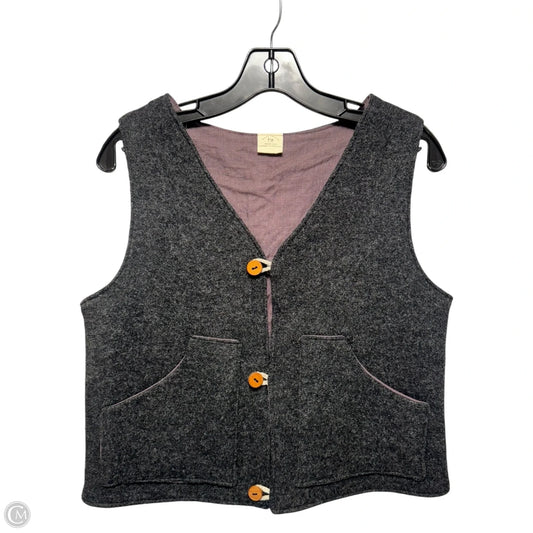 Vest By Wood Thrush In Grey, Size: M