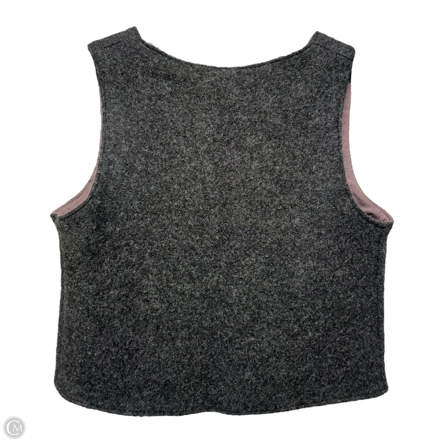 Vest By Wood Thrush In Grey, Size: M