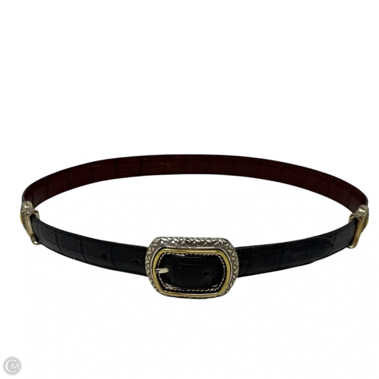 Marcus Two-Tone Reversible Belt By Brighton, Size: Small