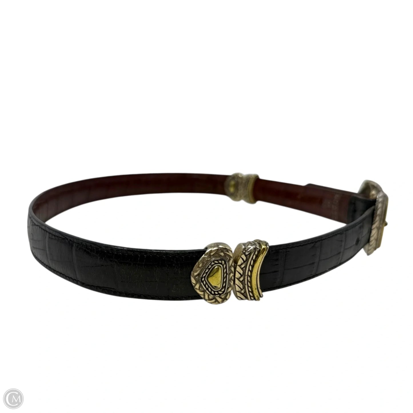 Marcus Two-Tone Reversible Belt By Brighton, Size: Small