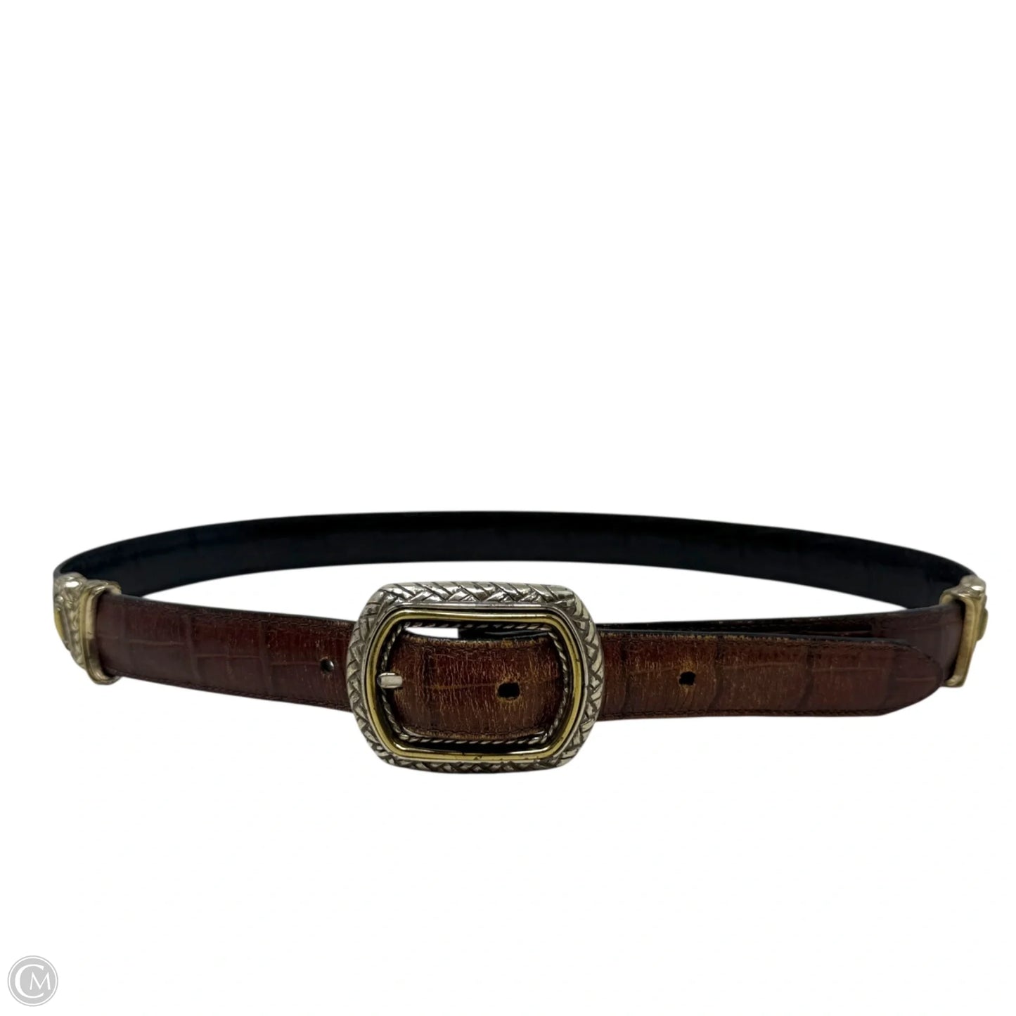 Marcus Two-Tone Reversible Belt By Brighton, Size: Small