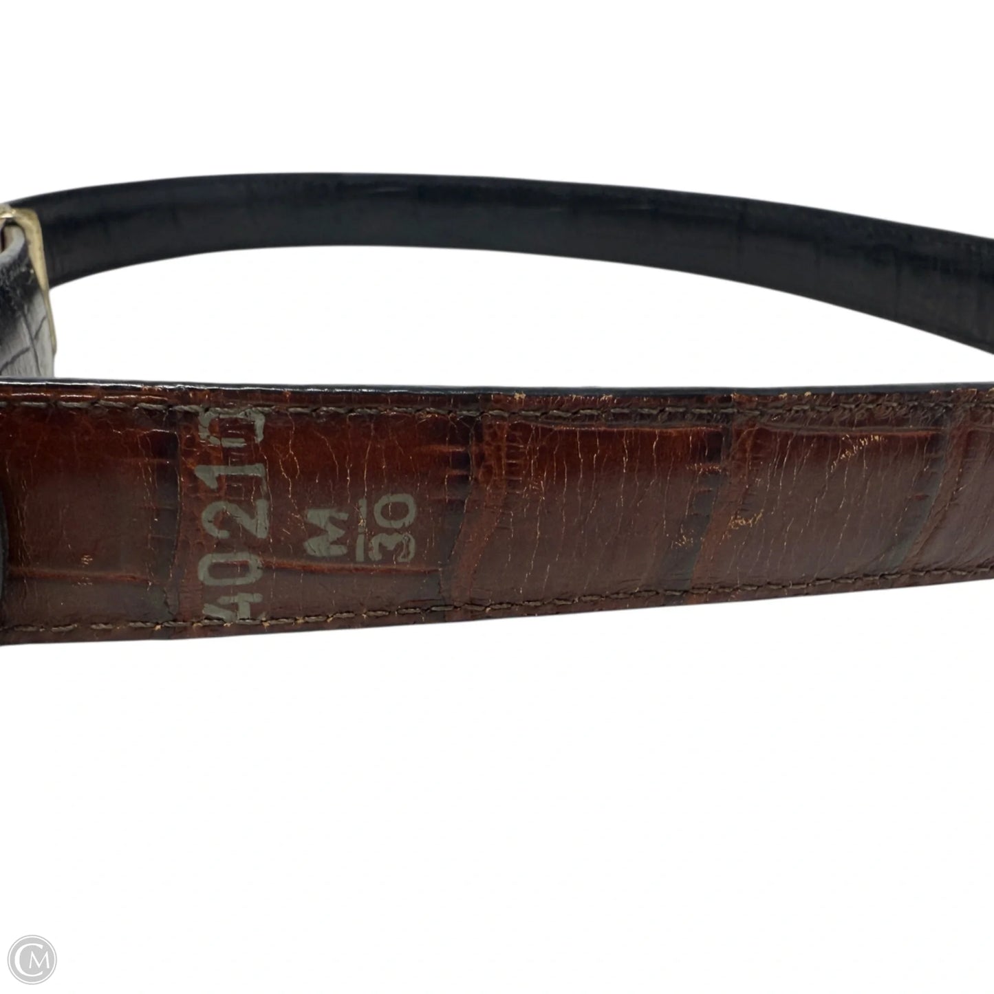 Marcus Two-Tone Reversible Belt By Brighton, Size: Small