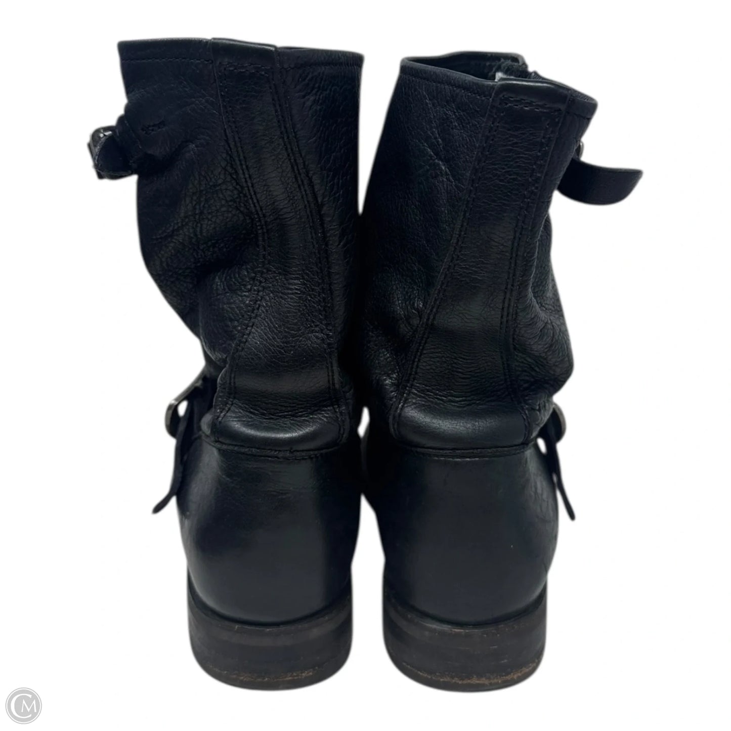 Boots Designer By Frye In Black, Size: 8