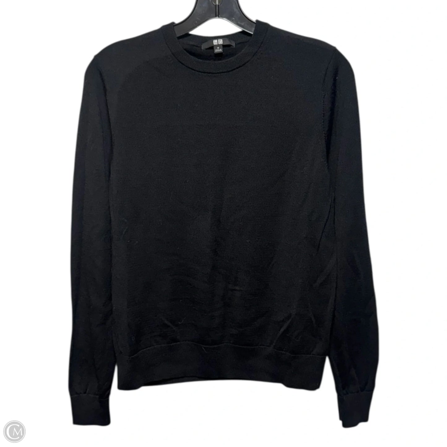 Wool Sweater By Uniqlo In Black, Size: M