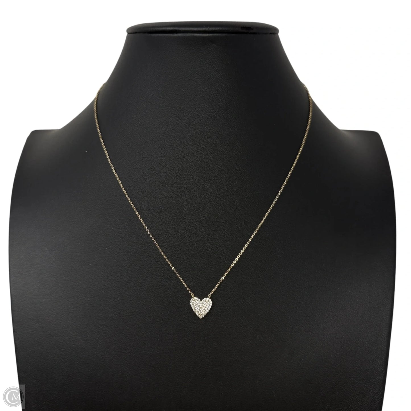 Demi Fine Sparkle Heart Necklace By Loft