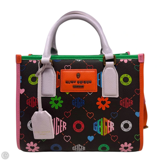 Chiswick Tote Designer By Kurt Geiger In Open Brown, Size: Small