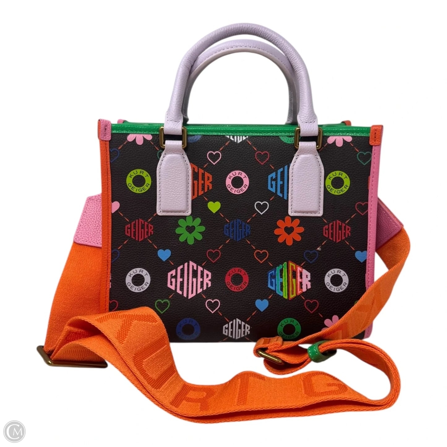 Chiswick Tote Designer By Kurt Geiger In Open Brown, Size: Small