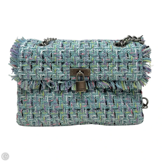 The Brixton Tweed Handbag Designer By Kurt Geiger, Size: Small