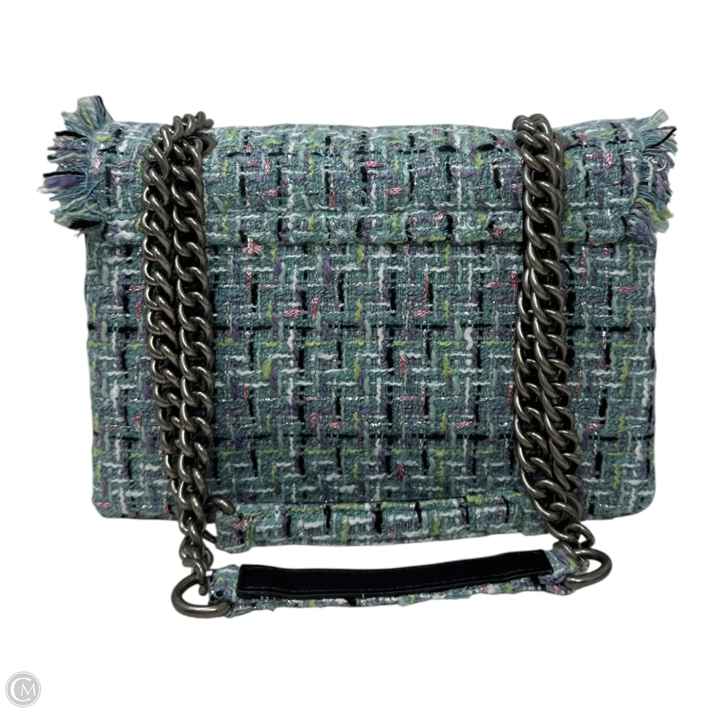 The Brixton Tweed Handbag Designer By Kurt Geiger, Size: Small