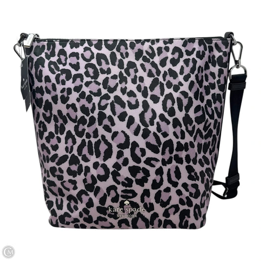 Chelsea Leopard Duffle Handbag Designer By Kate Spade, Size: Medium