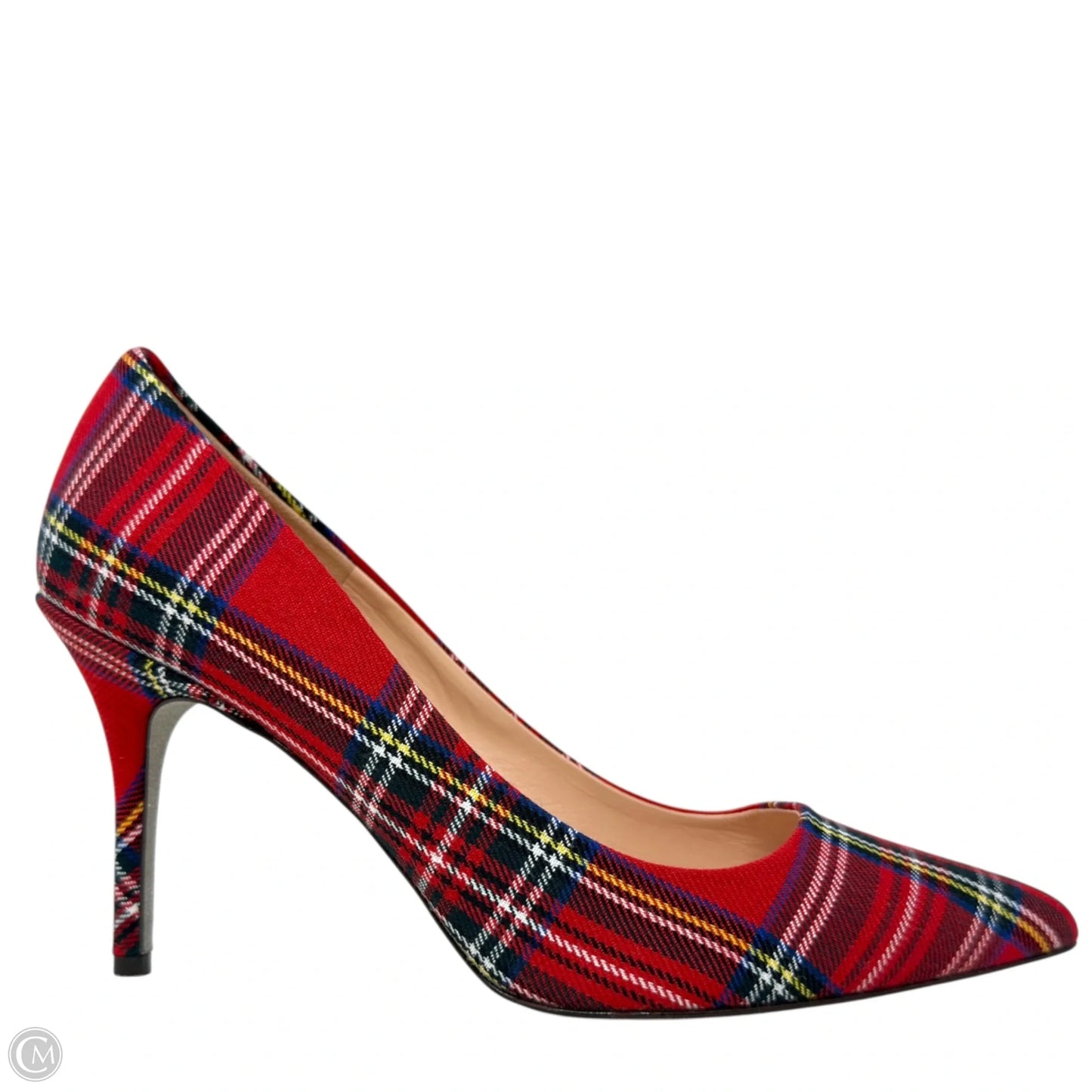 Elsie Tartan Pumps By J. Crew In Plaid Pattern, Size: 8.5
