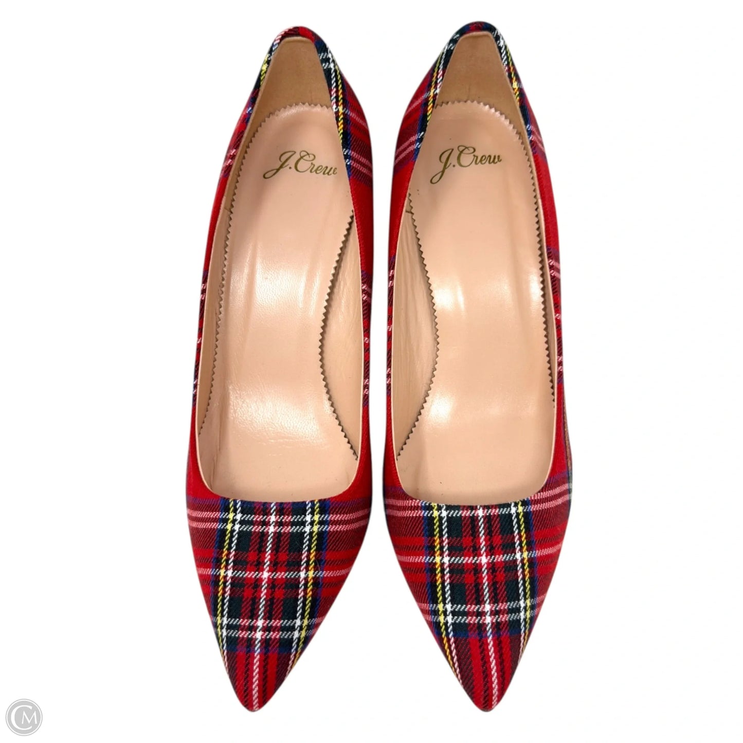Elsie Tartan Pumps By J. Crew In Plaid Pattern, Size: 8.5