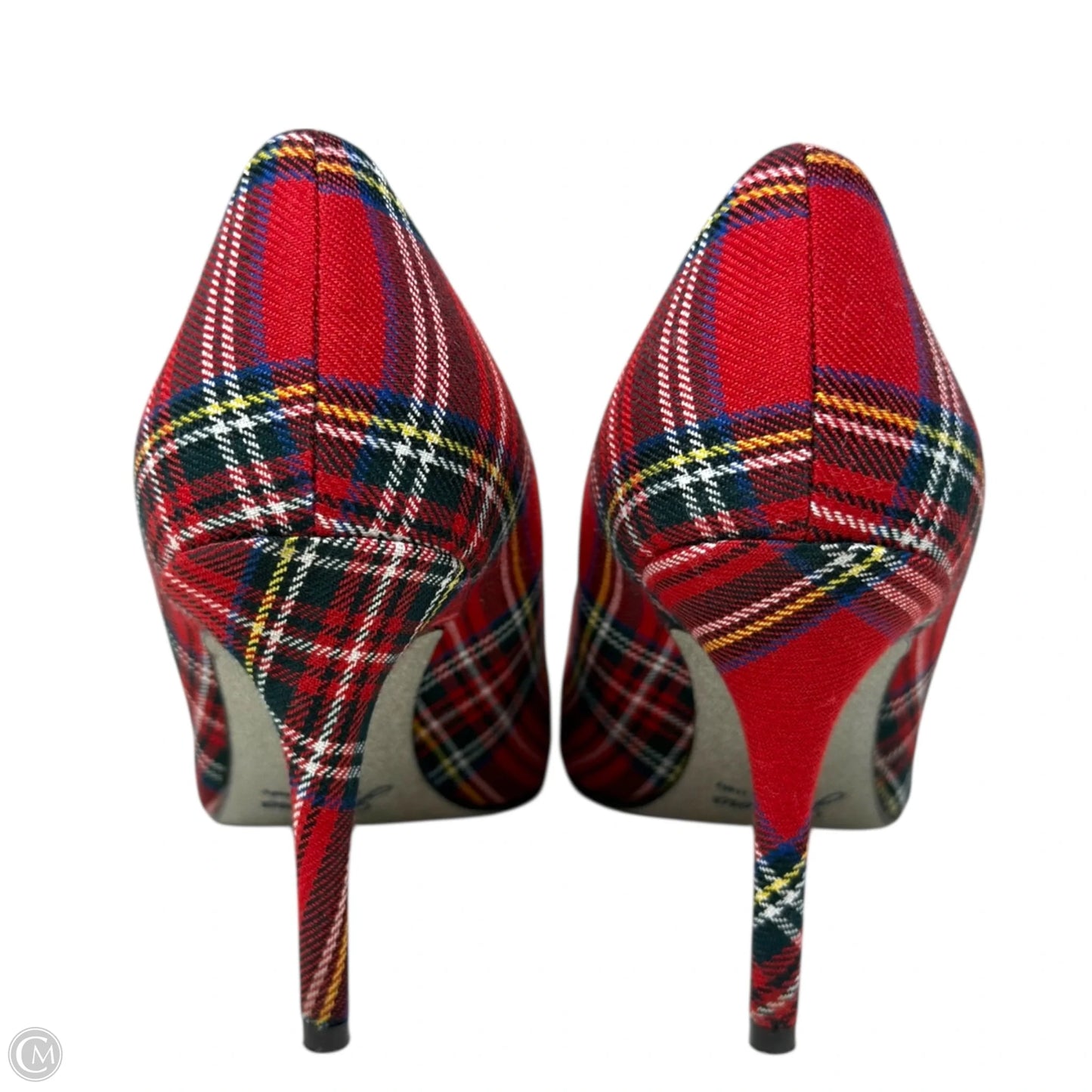 Elsie Tartan Pumps By J. Crew In Plaid Pattern, Size: 8.5