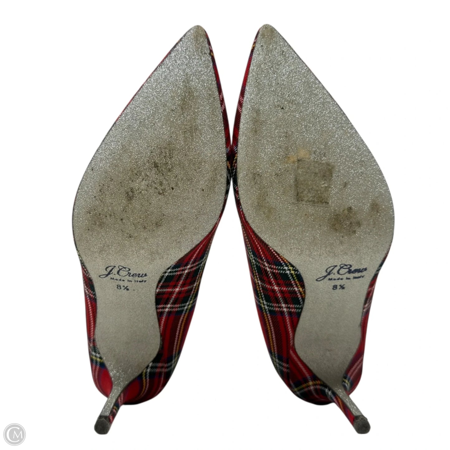 Elsie Tartan Pumps By J. Crew In Plaid Pattern, Size: 8.5