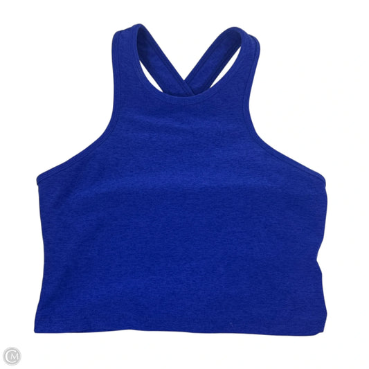 Spacedye Focus Cropped Tank Top By Beyond Yoga In Purple, Size: M