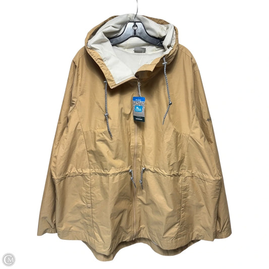 Lilian Ridge Raincoat By Columbia In Tan, Size: 2X