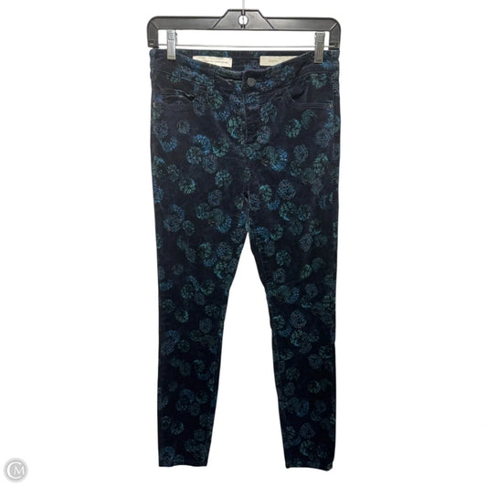 Pants Velvet By Pilcro In Floral Print, Size: 2