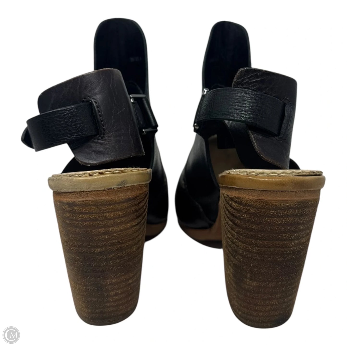 Wyatt Slingback Boots Ankle Heels By Rag And Bone In Black, Size: 8.5