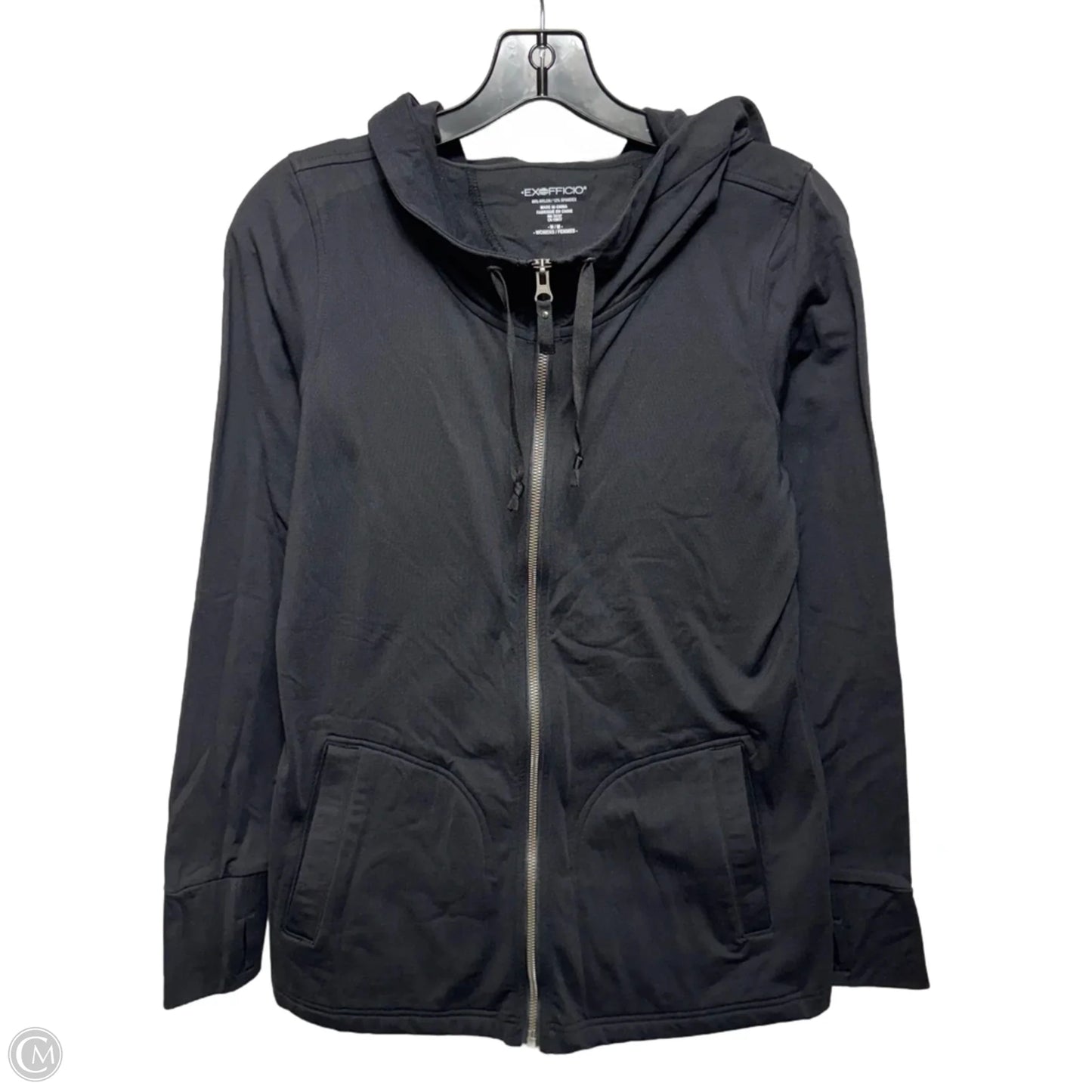 Athletic Jacket By Exofficio In Black, Size: M