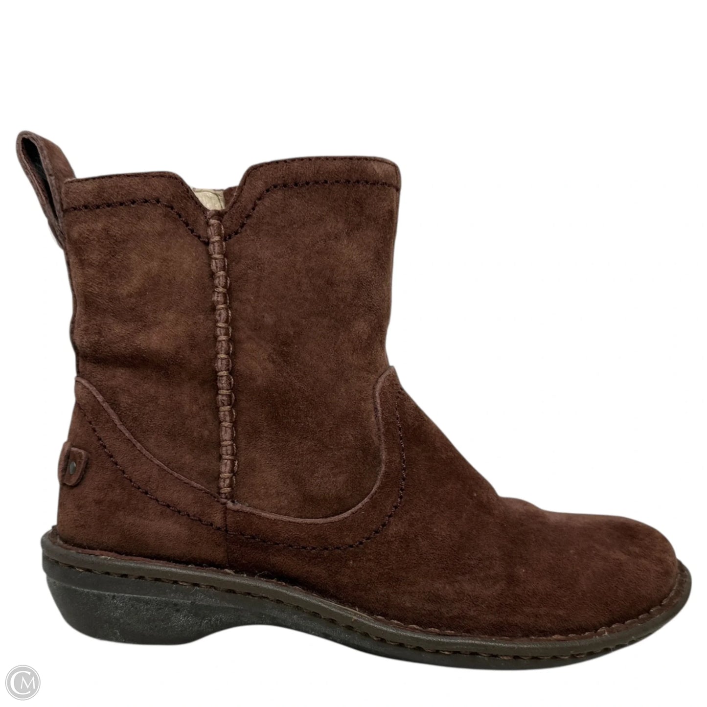 Neevah Boots Designer By Ugg In Brown, Size: 6